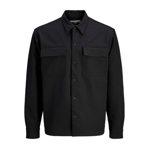 Jack And Jones Mens Commute Solid Long-Sleeved Shirt