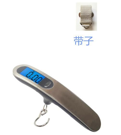 

Портативные ЖК-цифровые дорожные весы, вес багажа 50 кг 10 г, подвесные весы One Size