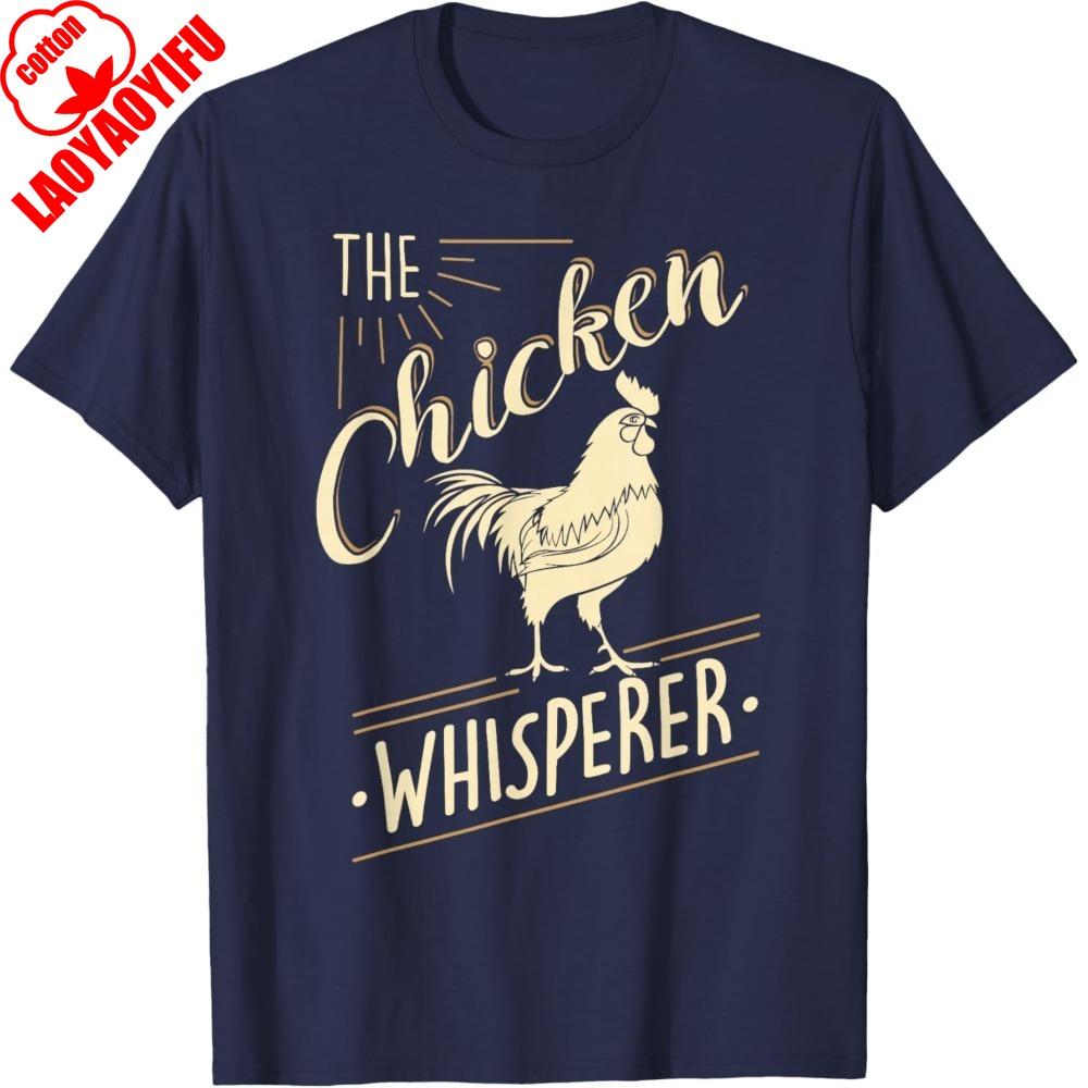 The Chicken Whisperer Funny Chicken Lover Farming TShirt TShirt Printed Tshirt Tops for Daily Wear and Casual Outings S