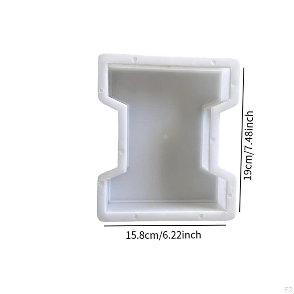 Concrete Brick Model Creative Lightweight Reusable Floor Tile Garden Pavement for Landscape