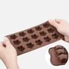 Silicone World Silicone Mold Chocolate Mold Fondant Patisserie Candy Bar Mould Cake Mode Decoration Kitchen Baking Accessories