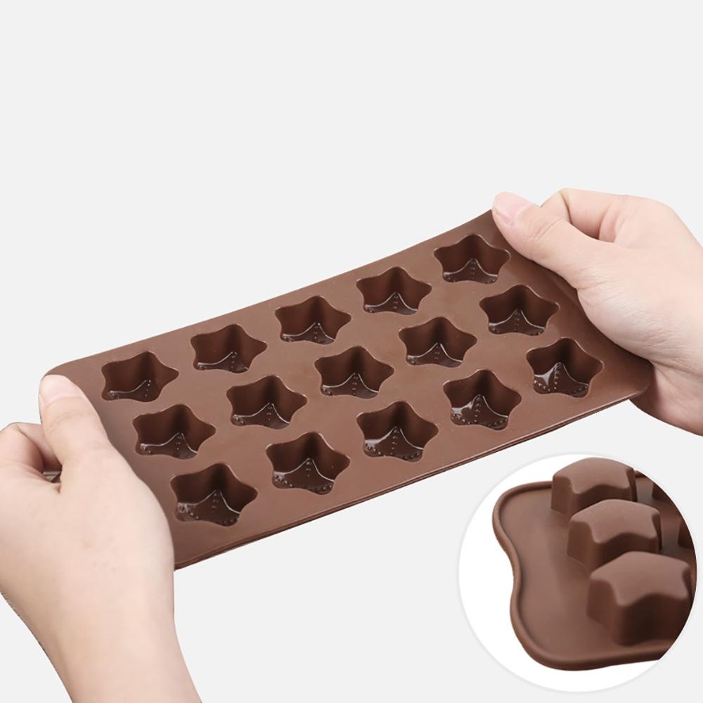 Silicone World Silicone Mold Chocolate Mold Fondant Patisserie Candy Bar Mould Cake Mode Decoration Kitchen Baking Accessories