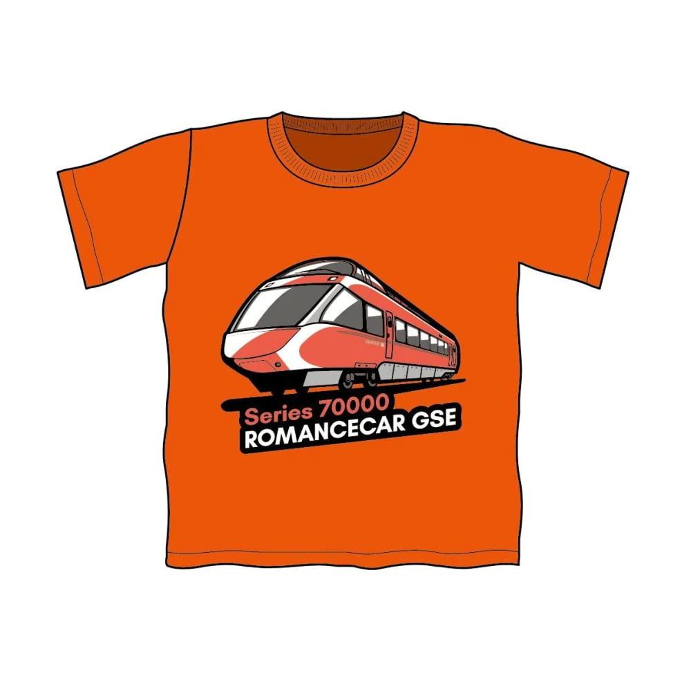 Popondetta Kids' Train T-Shirt, 70000 Series Romancecar, 100cm, PA-355