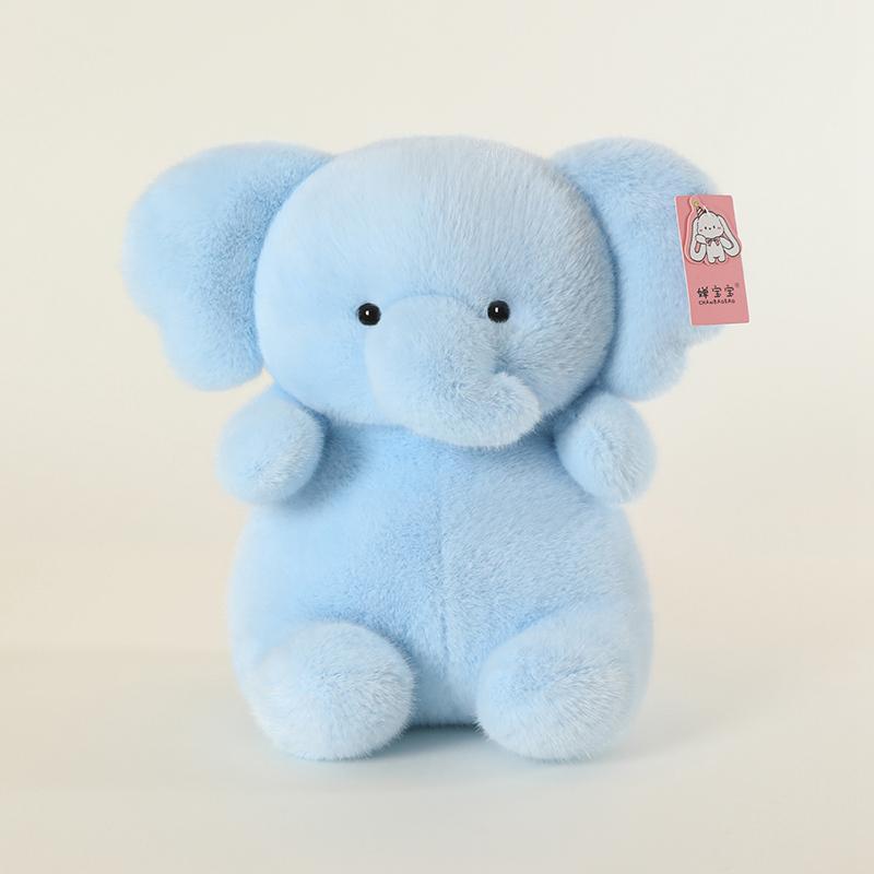 40cm Cute Animal Plush Doll Grey Raccoon Blue elephant penguin redpanda Plush Toy Super Soft Christmas Gift For Boys And Girls