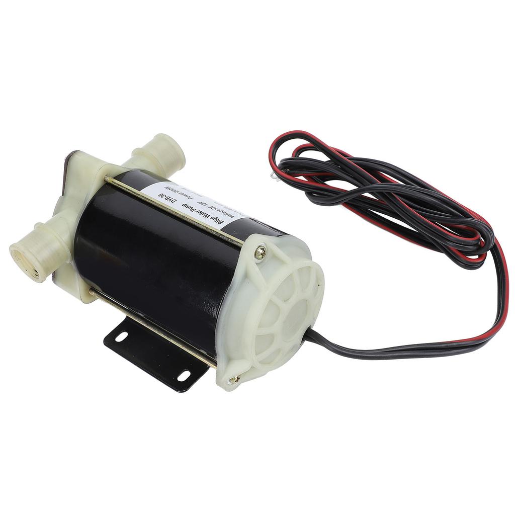 12V Self Priming Bilge Pump 200w 12m Head 40Lmin Water Transfer Flexible Impeller Pump for