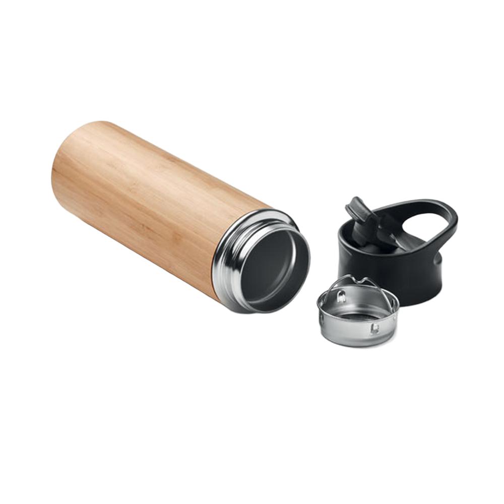 MidOcean Nanda Bamboo Double Wall 450ml Water Bottle
