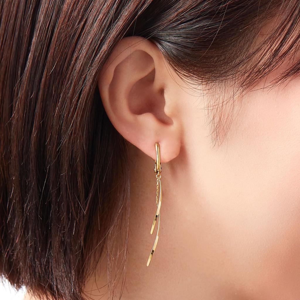 Vendome Earrings Silver 925 Gold Color GS8E0157 SI [Official] [VA Aoyama]