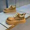 Men's Shoes Spring New Martin Short Boots Platform Mid-top Casual Men's Shoes
