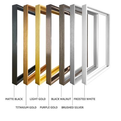 HOMZY 8 Colors 40x50 30x40cm Canvas Picture Metal Aluminum Outer Frames for Oil Painting Artwork Wall Art Photo Poster Home Decoration