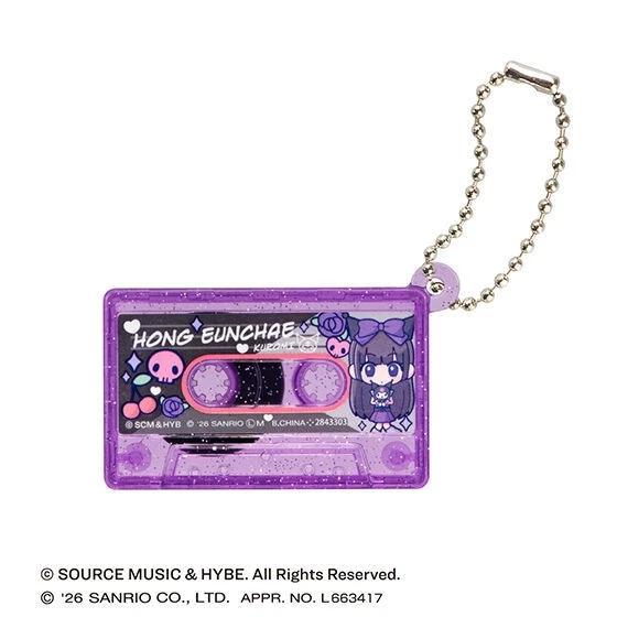 LE SSERAFIM × My Melody & Kuromi Kasetka Kasetowa Zawieszki BRELOCZEK