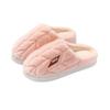 Cotton slippers autumn and winter rebound thick bottom velvet warm indoor home hotel couple wool slippers