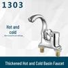 MDNG Rubinetti per Lavabo da Bagno Caldo e Freddo