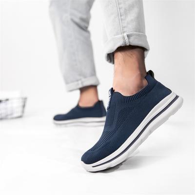 Zapatillas de Hombre Slip On Mocasines Zapatos Malla Ligeras Casuales Zapatos para Caminar Zapatillas de Moda Zapatillas de Running Transpirables 1239