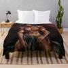 Rhysand from A Court Of Thorns And RosesII Throw Blanket Nap Single Luxury St Luxury Designer Blankets