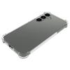 For Samsung Galaxy S24 Back Cover WANLONFENG TM Series 2.0mm Clear TPU Phone Case (Big Lens Hole)