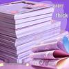 Purple Star Rabbit Origami Paper - Double-Sided, Cartoon Patterned for Kids