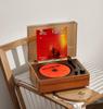 Retro Bluetooth CD Player & Speaker | Portable Rechargeable Home Audio System