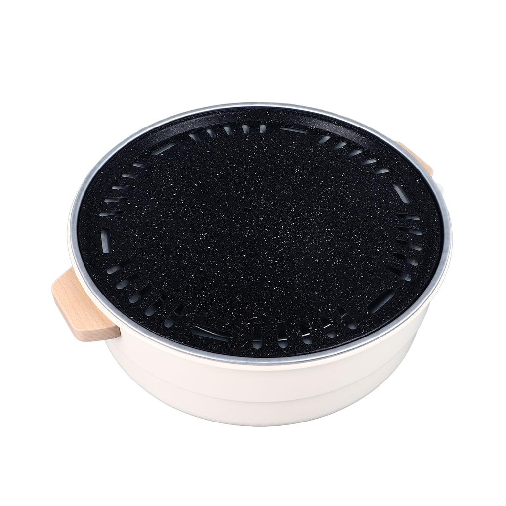 Portable Charcoal Grill Iron Smokeless Small Barbecue Grill for Garden Backyard Party Picnic