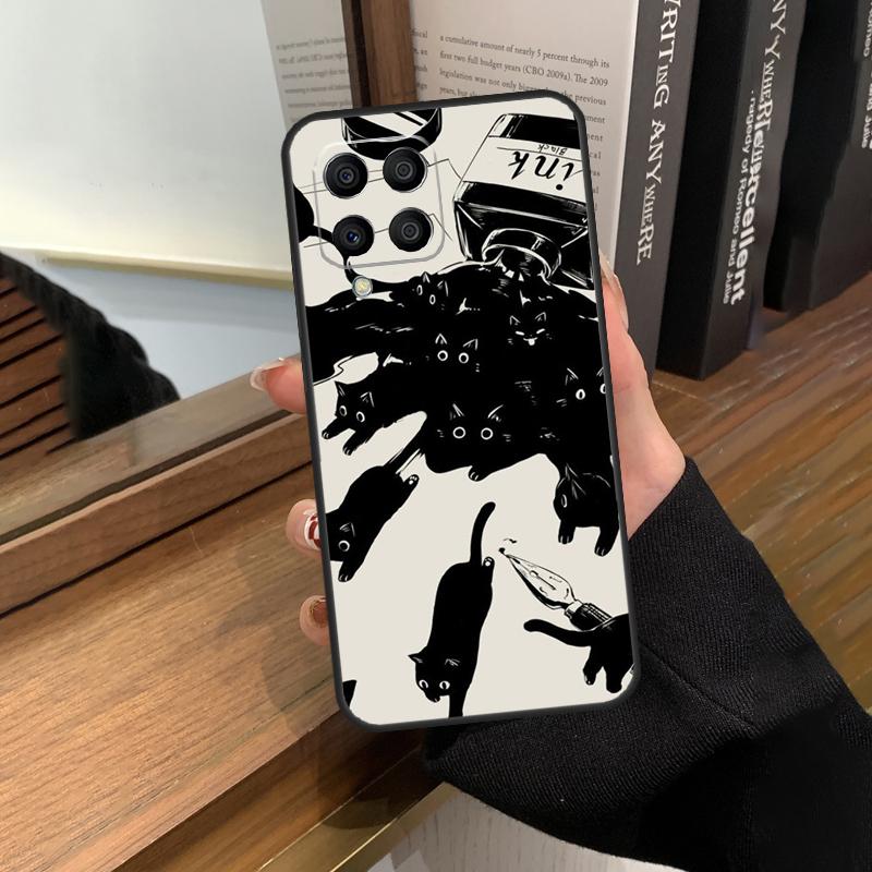 

Милый питомец-ведьма от Black Cats Ink для Samsung Galaxy M13 M23 M33 M53 M21 M31 M51 M30s M20 M12 M32 M52 M14 M34 M54 Чехол для телефона Samsung M14