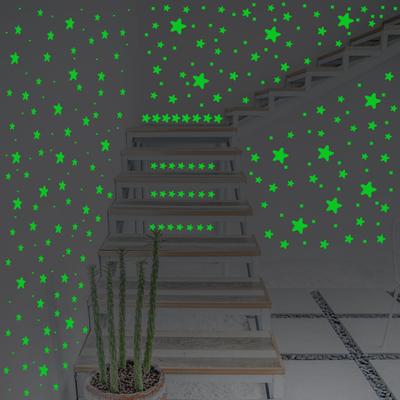 457Pcs Glow in Dark Stars Luminous Adesivo de Parede Decalque Decoração de Quarto Infantil Berçário