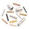 2pcs/lot Stainless Steel Bayonet Clasps Leather Cord Ends Caps End Clasps Fasteners For DIY Bracelet Jewelry Making Finding