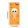 50PCS with Ties Halloween Gift Bag Cartoon Storage Bag Creative Candy Cookies Bag  Halloween