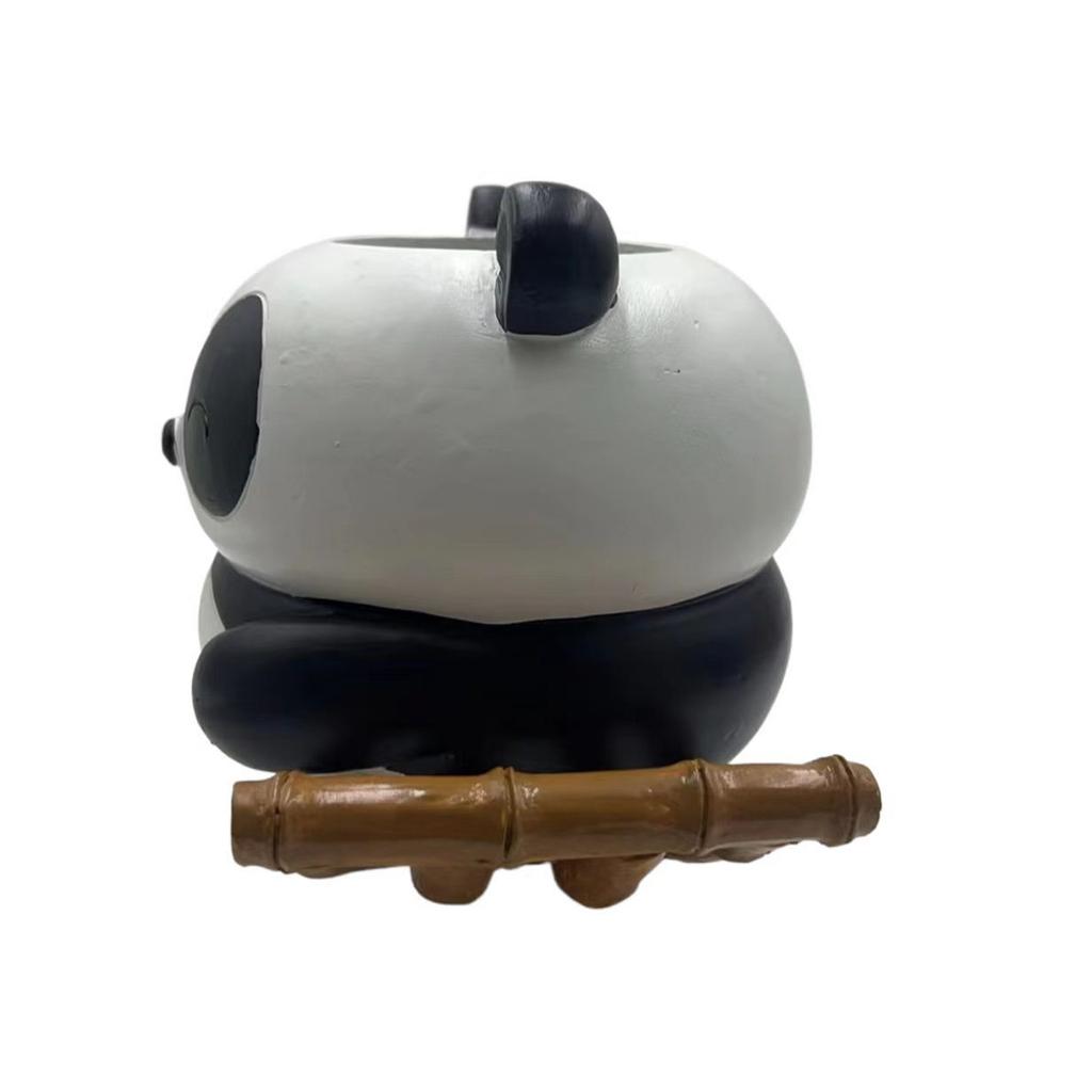 Cute Resin Flowerpot, Swaying Garden Balcony Tabletop Decoration With Drainage Holes And Plugs