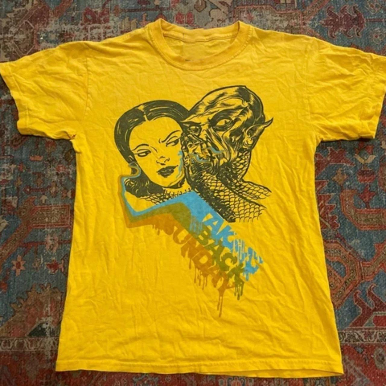 Taking Back Sunday Yellow Band Shirt XL