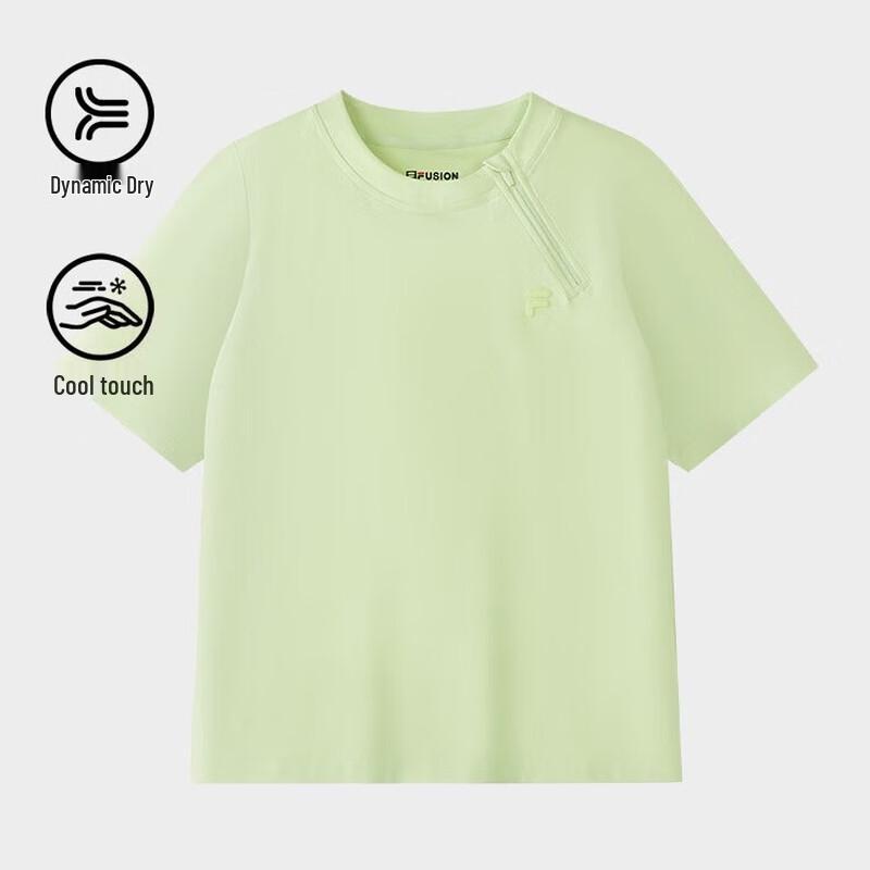 FILA FUSION Women s Cooling Knit Short Sleeve T-Shirt M