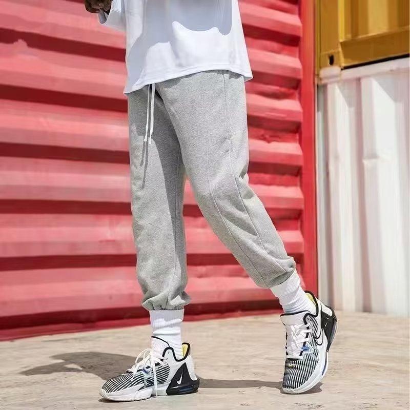 

Трендовые спортивные мужские зимние утолщенные американские спортивные штаны со шнуровкой, свободные баскетбольные брюки, прямые XXXL