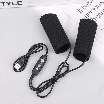 1Pair 5V 2A Usb Electric Motorcycle Heated Handlebar Cover 3 Gear Warmer Heated Handgrips Handle Cover Motorcycle Accessories