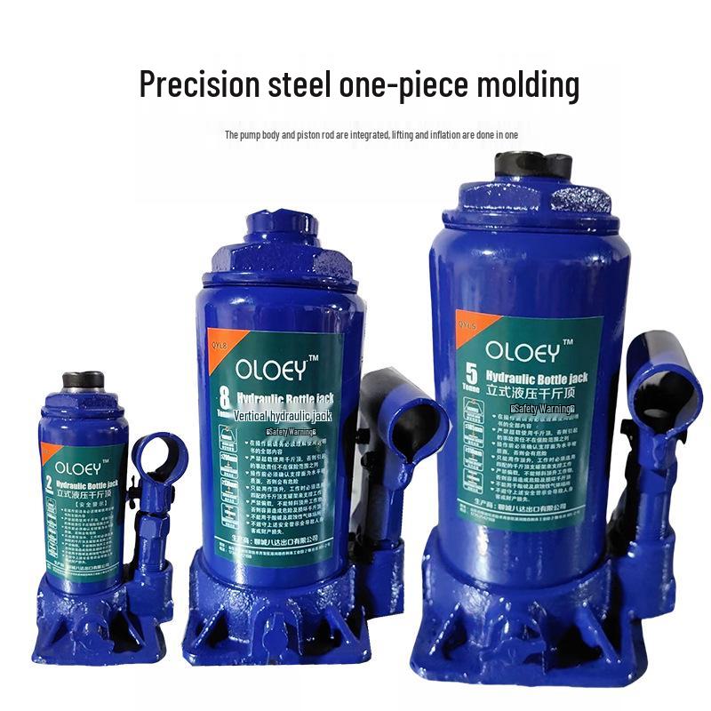 Germany Jack 2 Ton Hydraulic for Small Cars, 5 Ton for Trucks and Sedans - Hand-Operated Vertical Jack