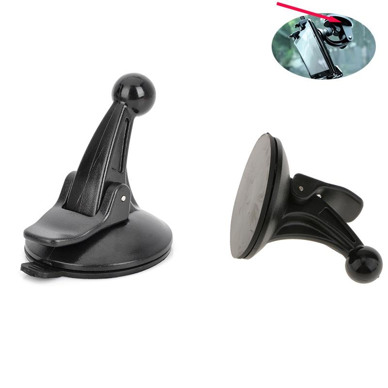 Schwarze Auto-Halterung Kunststoff-Halterung Für Navigationsgerät Saugnapf-Ständer 17mm Durchmesser Leicht Und Langlebig