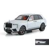 1/24 Rolls Royce Cullinan SUV Alloy Diecast Model Metal Vehicle Ornament Front Wheel Steering Pull Back Toy Trendy Gift for Boys