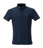 Genuine X BRIEFING MS Polo Size S [Mercedes-Benz Collection] Mercedes-Benz Linen-Touch Short-Sleeve Shirt, Navy,
