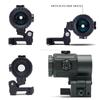 Tactical Airsoft G45 5X Magnifier 558 553 EXPS3 Red Dot Combo Scope Optics QD Mount Weaver Fit 20MM Rail Mount With Full Marking