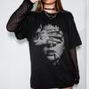 Lilith Feminist Shirt Not From The Rib Quote Tee Dark Feminine Graphic Women's T-shirts for Summer