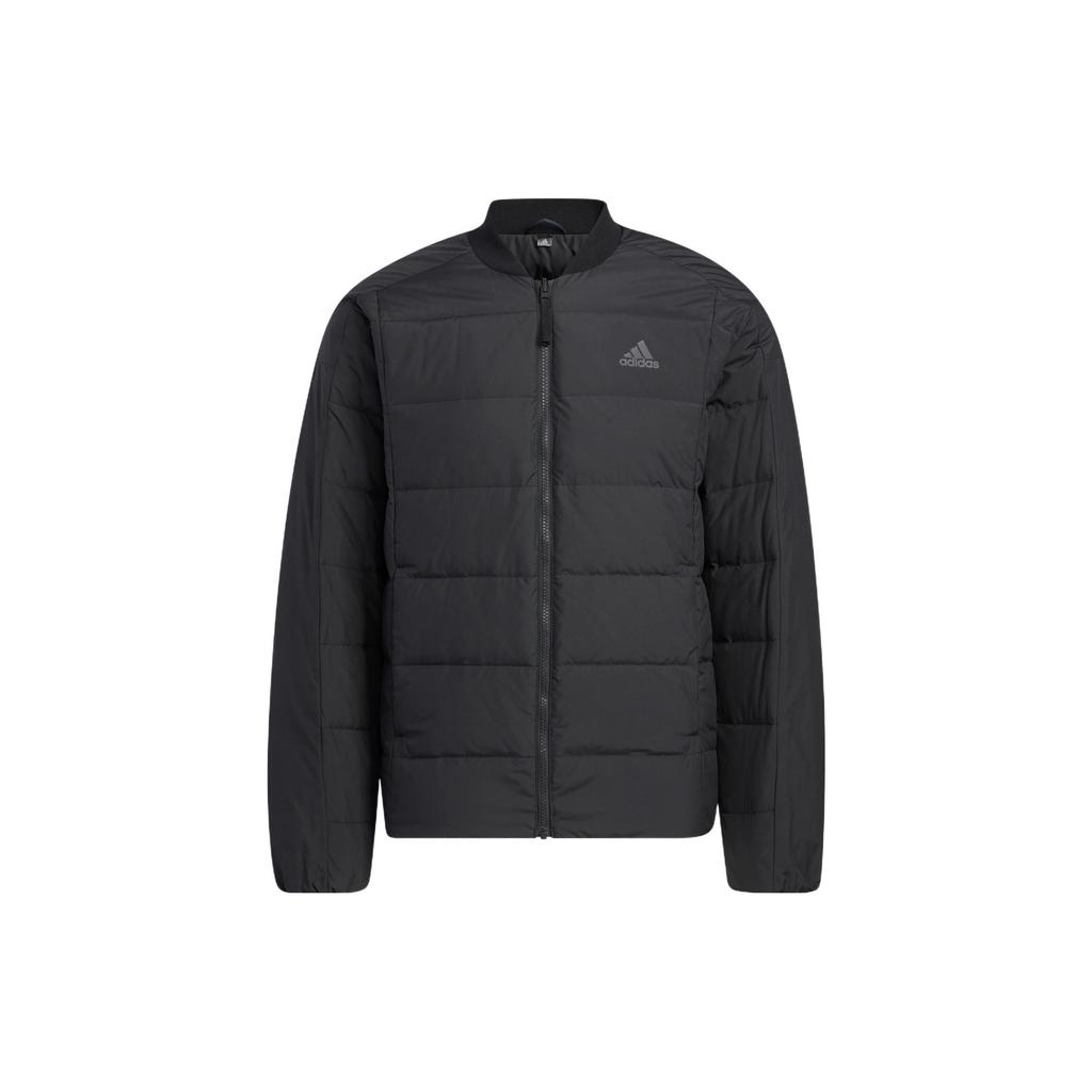 Adidas Down Jackets Men's Black Hooded Moderate Parka Down Jacket HN2135