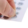 Laser Digital Label Sticker Lipstick Color Tags DIY Craft Sticker Nail Polish Number Sticker