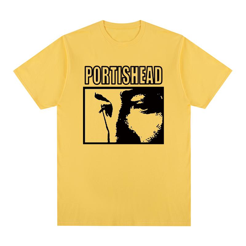 Portishead Band Vintage T-shirt Cotton Men T Shirt New TEE TSHIRT Womens Tops