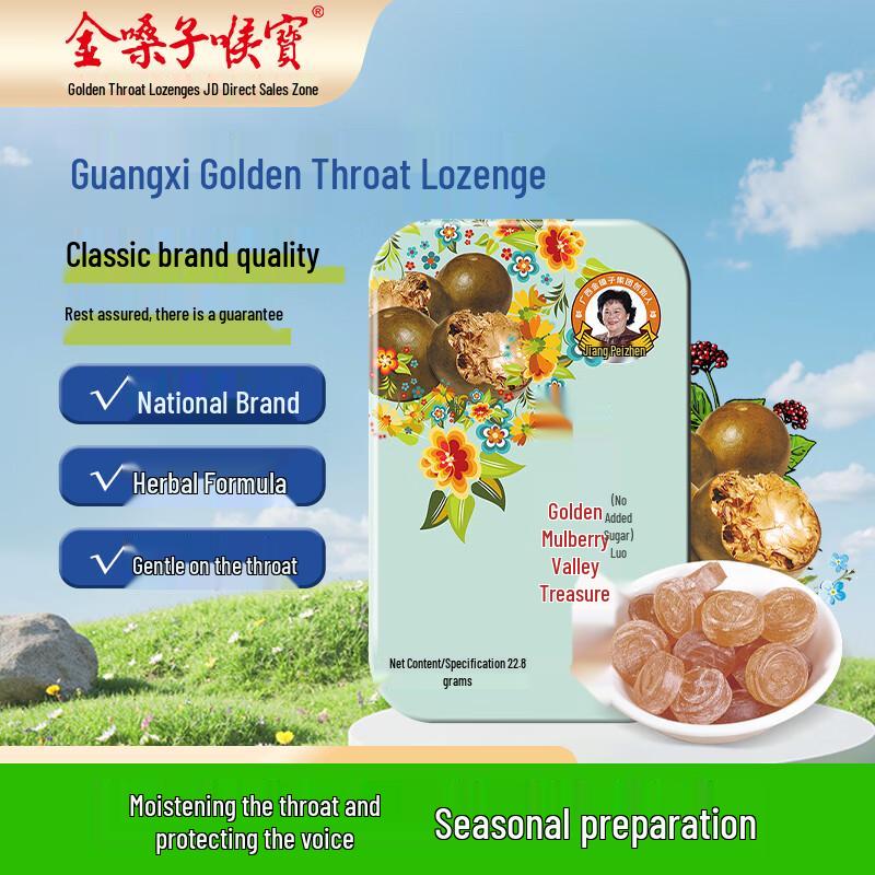 Golden Throat Sugar-Free Lozenges