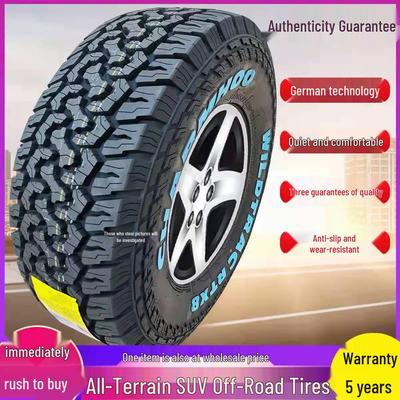 Off-Road All-Terrain Tires: Sizes 215-265, R15-R19