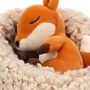 JELLYCAT Woods Animals Hibernation Fox Doll Plush Figure 7cm Height