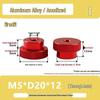 National Standard Aluminum Knurled Hand-Twist Nut M3-M10