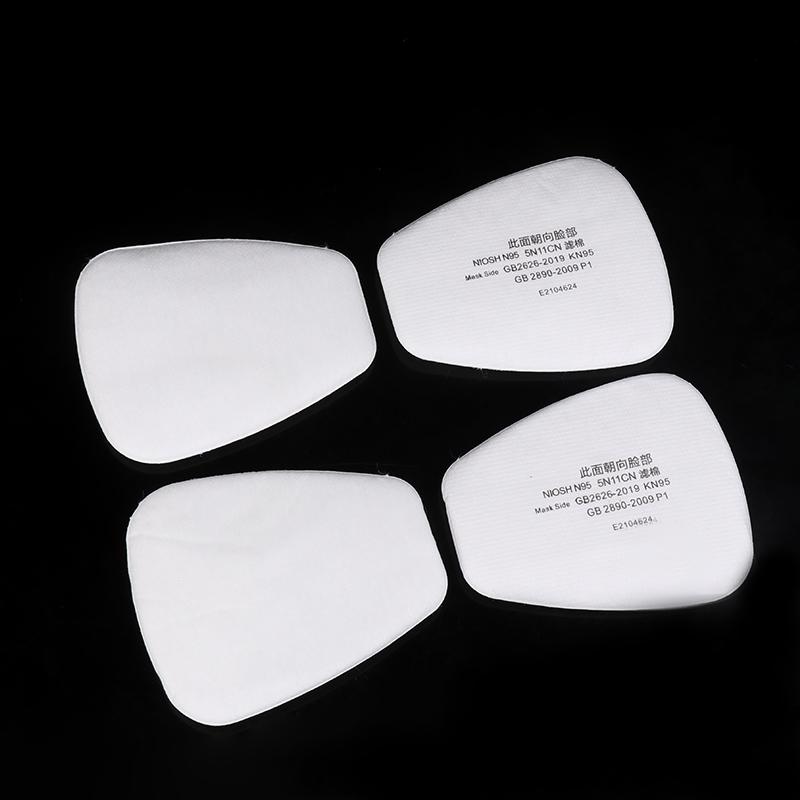 10 шт. Тримач паперового пилового фільтра 5N11 для 3M 6001/6200/7502/6800 Хімічний респіратор для фарбування розпиленням Газова маска Аксесуари