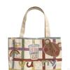Canvas Bag Grocery Bag, Sturdy Handbag Top Handle, Reusable, for Women, Washable Shoulder
