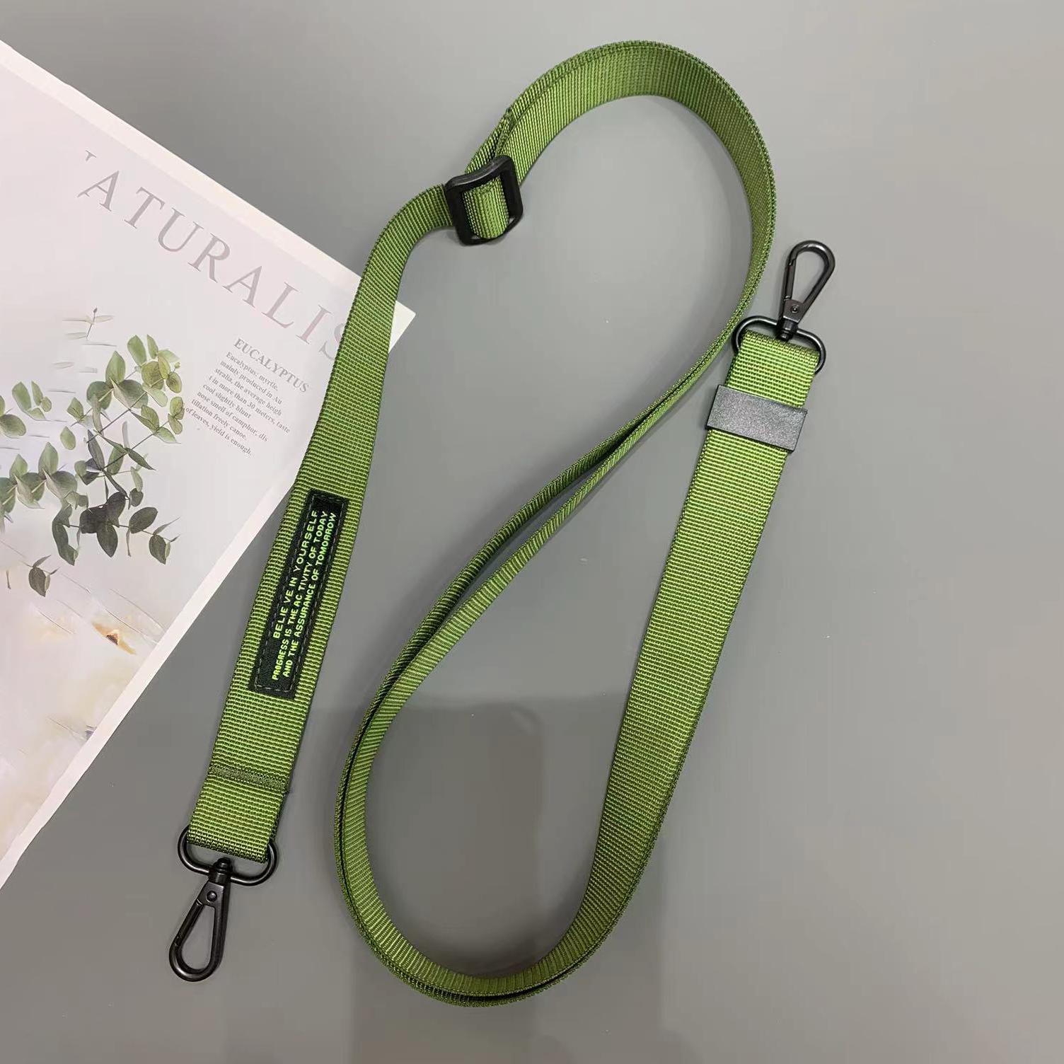 

Crossbody Phone Lanyard Adjustable Nylon Neck Strap with Tether Tab,Total Length: 160см Army Green