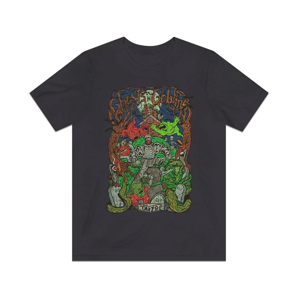 Ghosts  n Goblins Arcade 1985 Vintage Men s T shirt 2XL