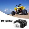 12V 4 Pin Voltage Regulator Rectifier Motorbike Regulator Current Rectifier for 70cc/90cc/100cc/110cc Moped Scooter ATV Quad