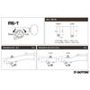 GOTOH SG301-MG-T-01-L3R3-C Guitar Tuning Machines Chrome 05202CYTX/D